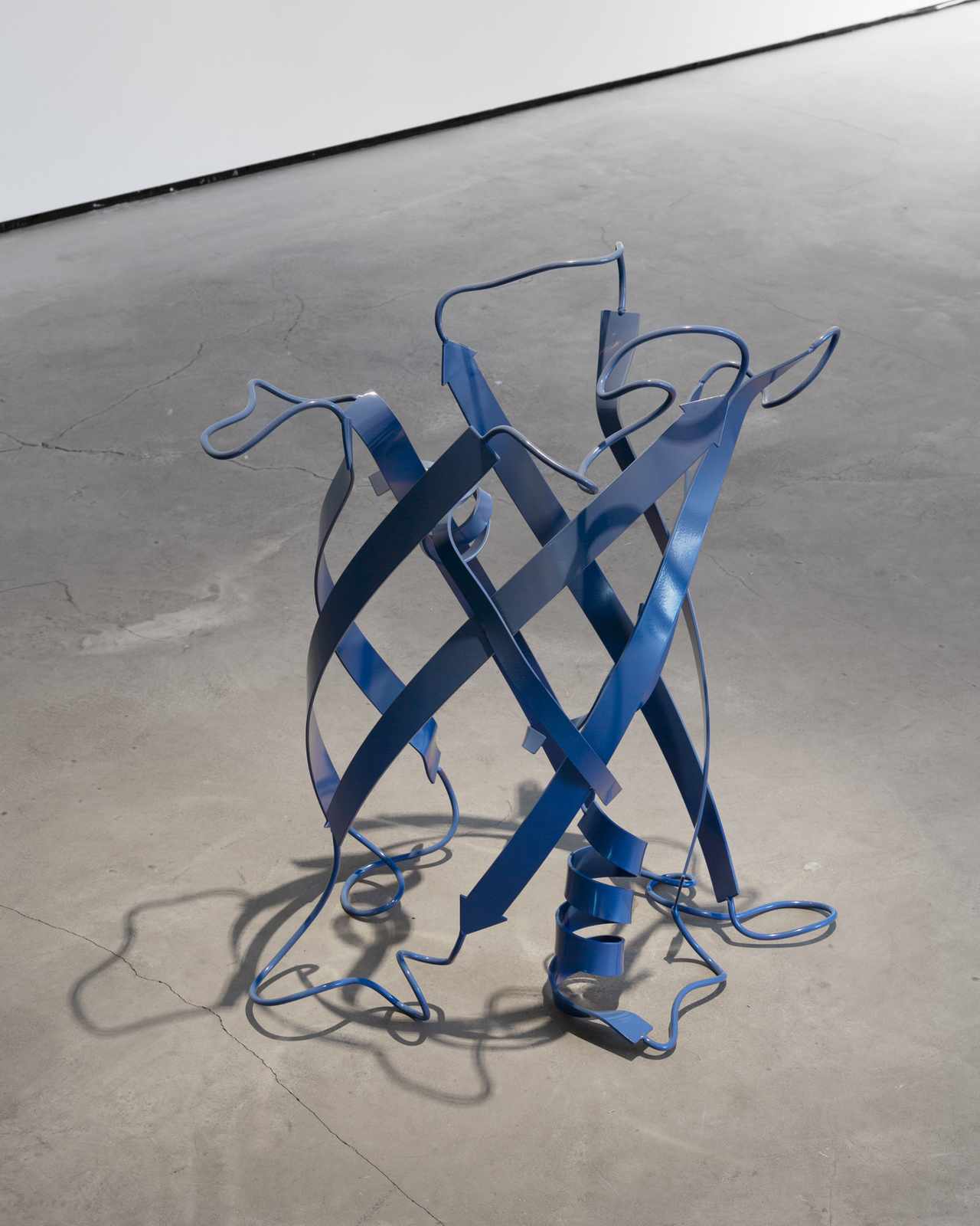 <i>reporter</i>, 2023. Powder coated S235JRC+C/SH H11 mild steel 21 5/8 x 17 3/8 x 25 5/8 in (55 x 44 x 65 cm)